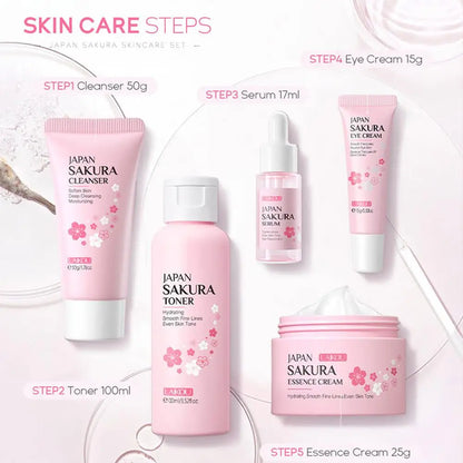 Laikou Sakura Skincare Set
