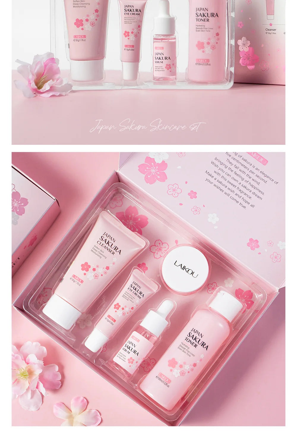 Laikou Sakura Hyaluronic Set