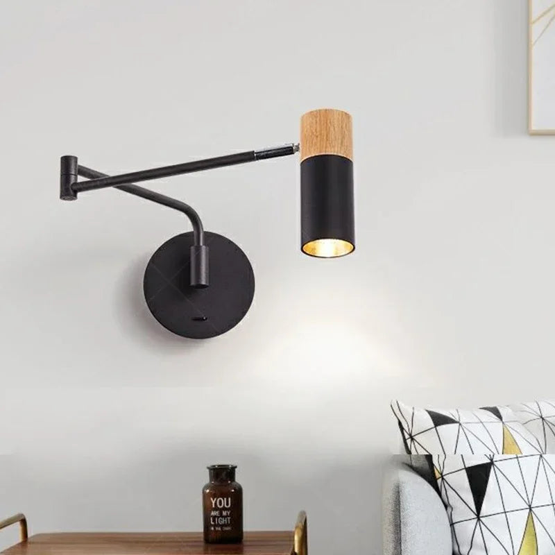 Brushed Metal Wall Lamp