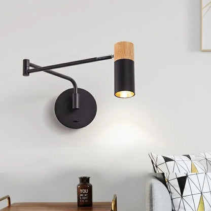 Brushed Metal Wall Lamp