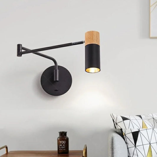 Brushed Metal Wall Lamp