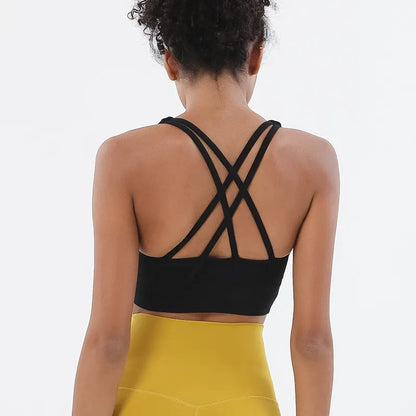 Nylon Spandex Racerback Bra
