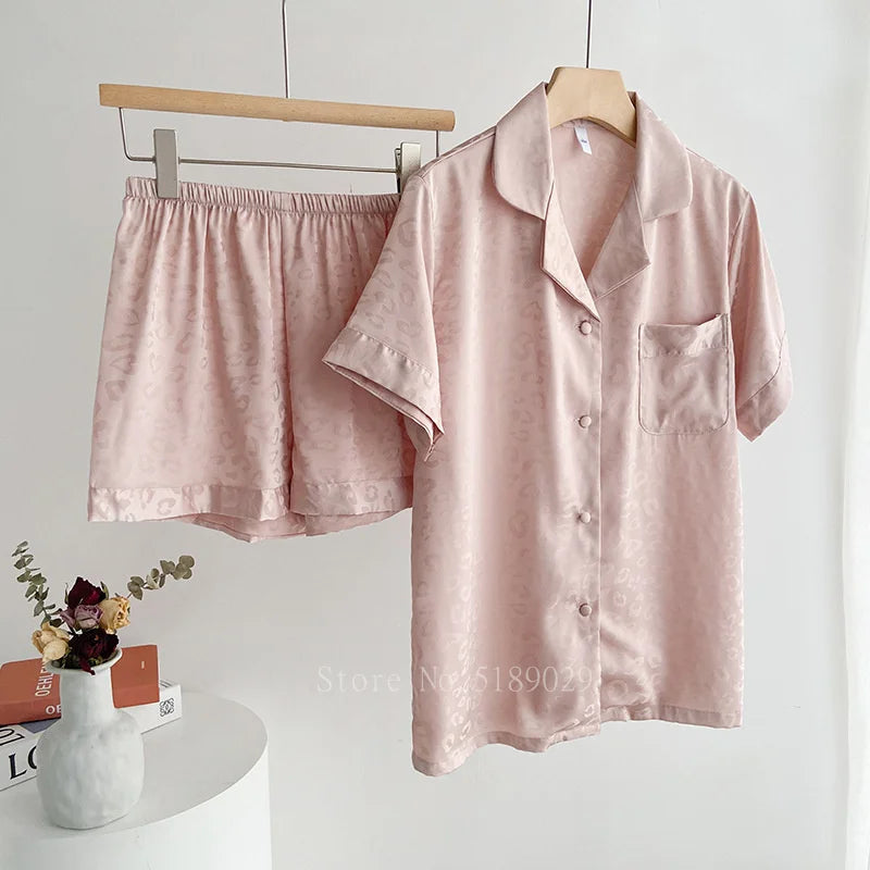 Leopard Pajama Set