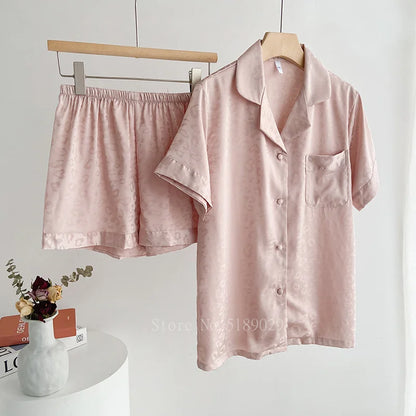 Leopard Pajama Set