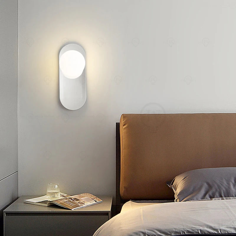 Electroplated Silver Wall Lamp