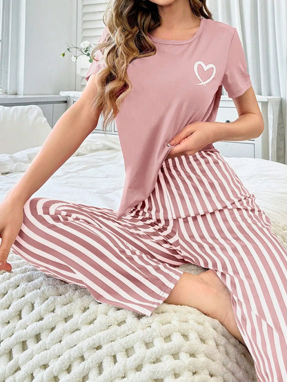 Soft Striped Pajama Set