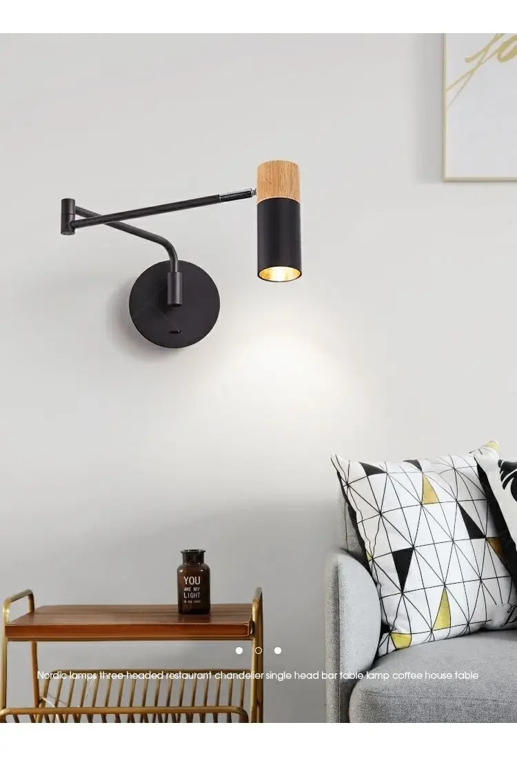 Brushed Metal Wall Lamp