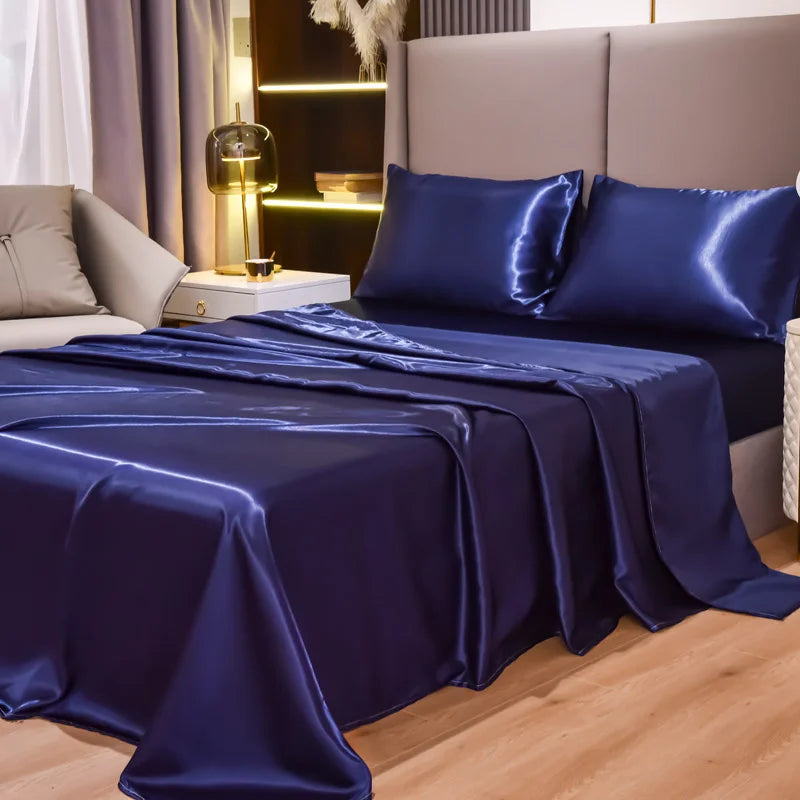 Signature Satin Queen Sheets