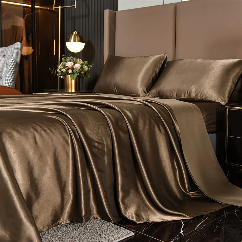 Signature Satin Queen Sheets