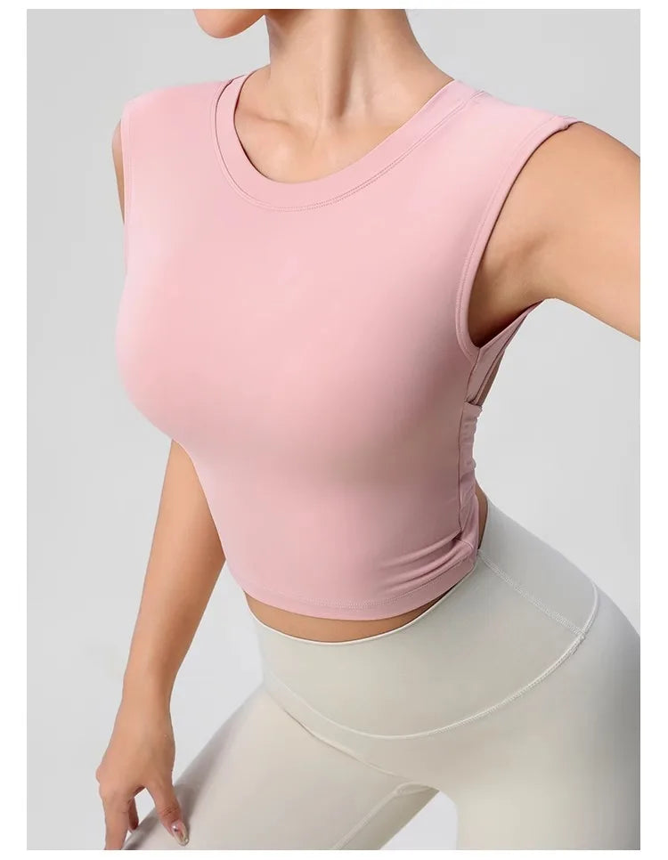 Elite Nylon Backless Top