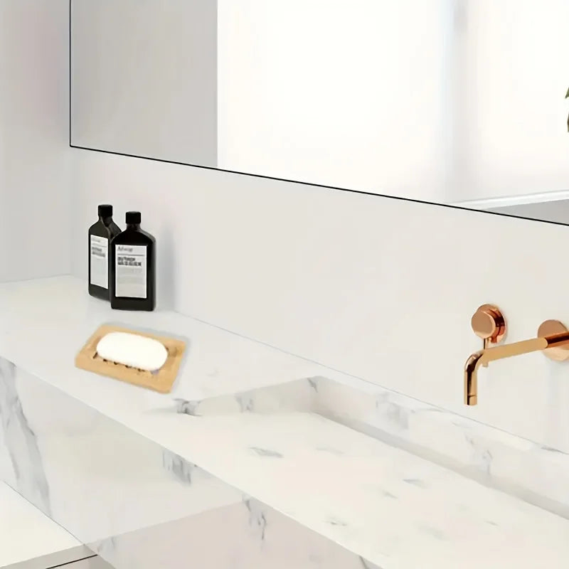 Natural Bamboo Soap Box Tray