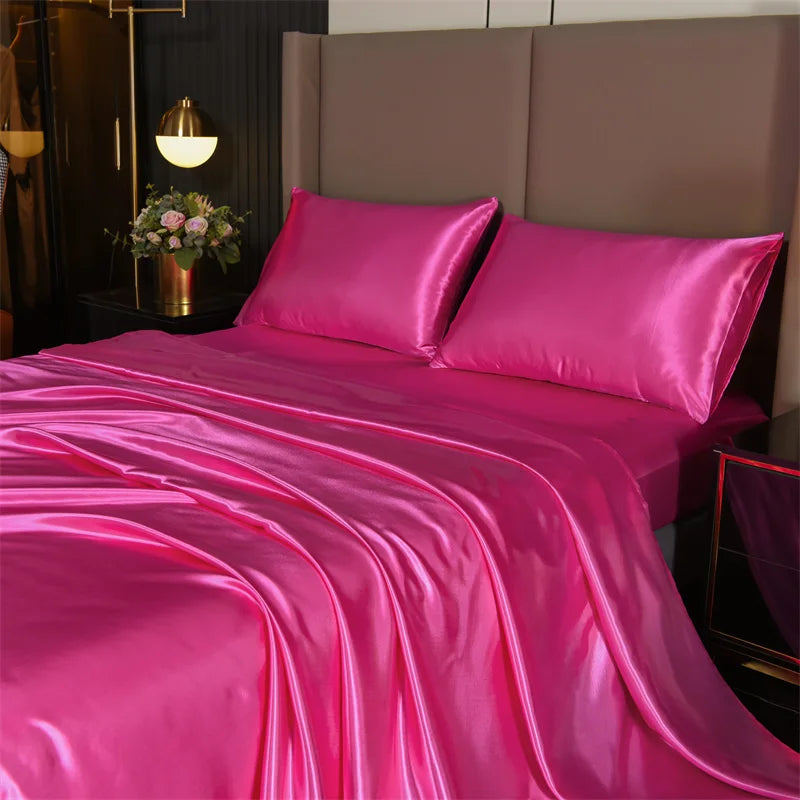 Signature Satin Queen Sheets