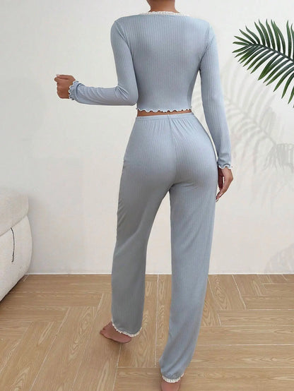 Luxe Lace Pajama Set