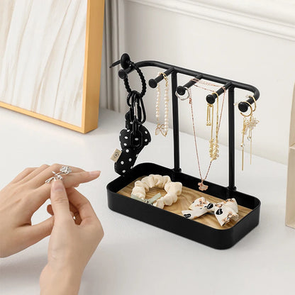 Lux Wooden Jewelry Organizer