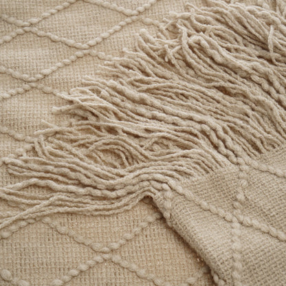 Battilo Plaid Knit Throw