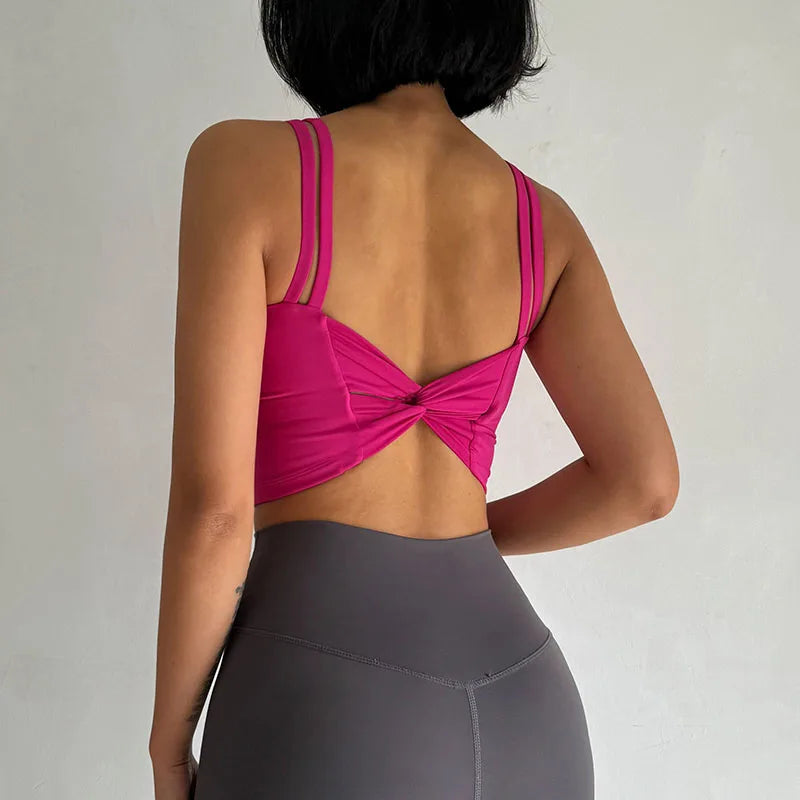 Nylon Spandex Knit Bra