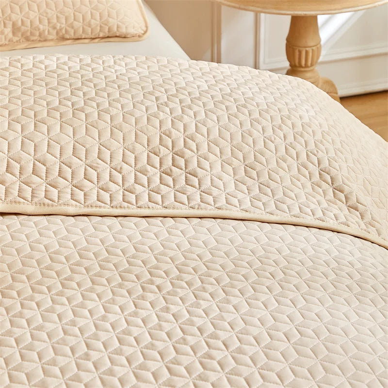 Lux Quilted Coverlet Set