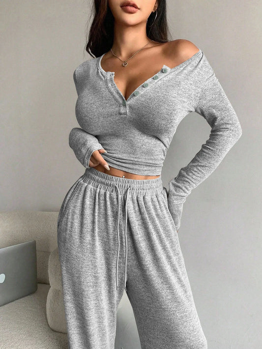 Luxe Knit Pajama Set