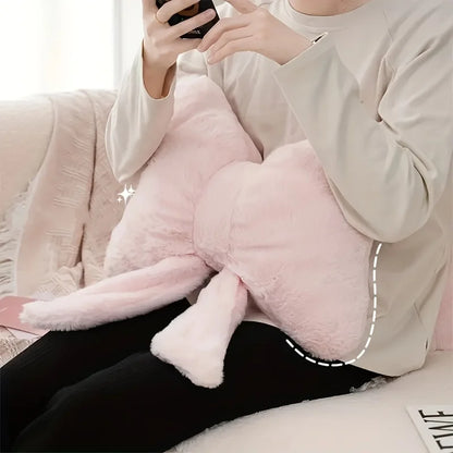 Luxe Polyester Bow Pillow