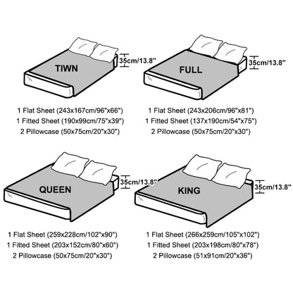 Signature Satin Queen Sheets