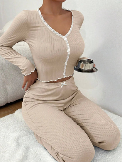 Luxe Lace Pajama Set