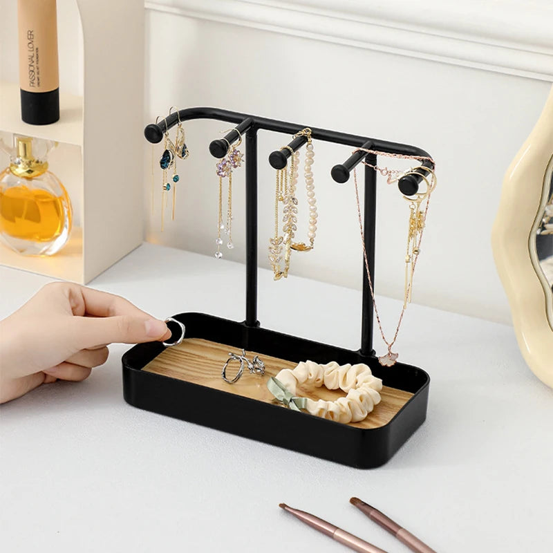 Lux Wooden Jewelry Organizer