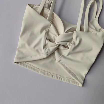 Nylon Spandex Knit Bra