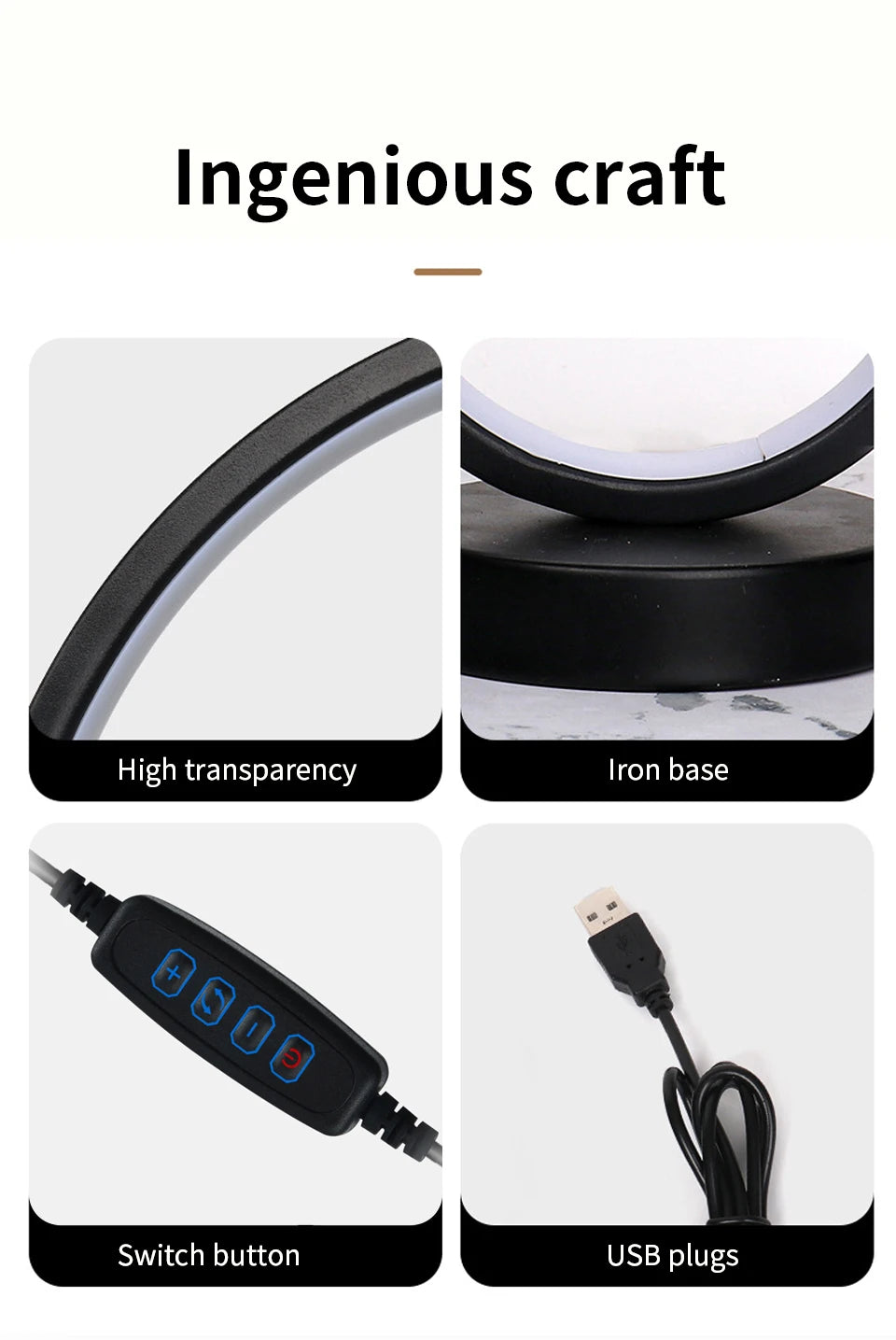 Avacom LED Ring Lamp